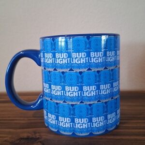 Bud Light Blue Coffee Mug